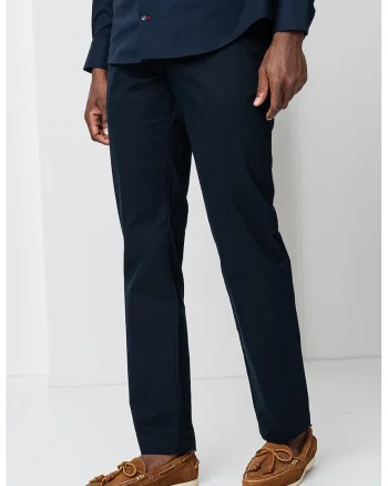 Pantaloni regular-fit cu talie medie, Albastru ultramarin
