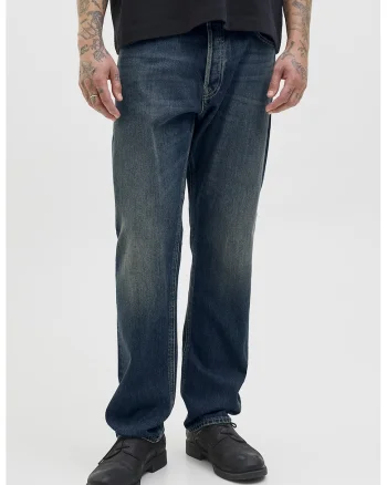 Blugi relaxed-fit din denim, Bleumarin