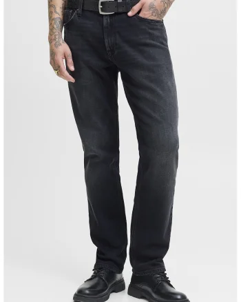Blugi regular-fit, Negru