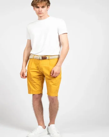 Pantaloni scurti casual, Galben