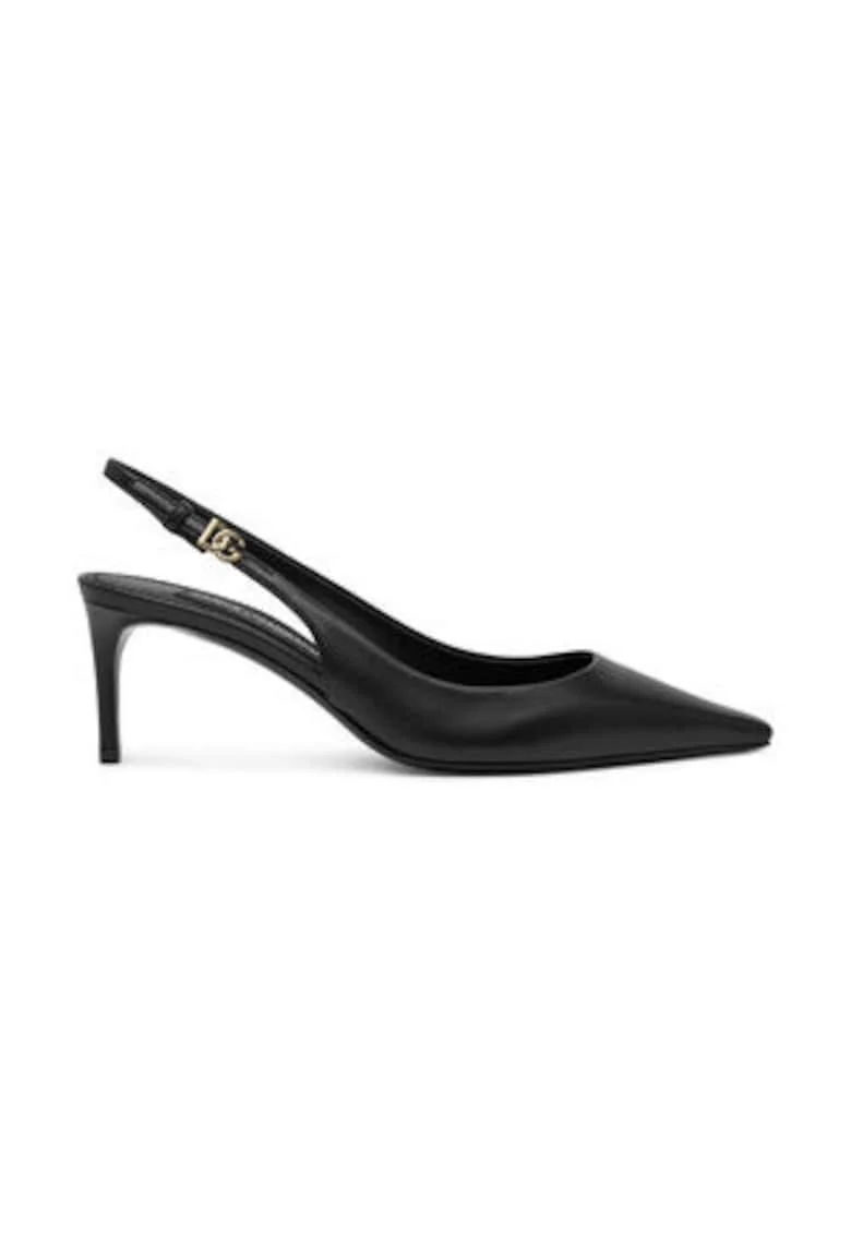 Sandale dama 305315717,  Piele naturala, Negru, Negru