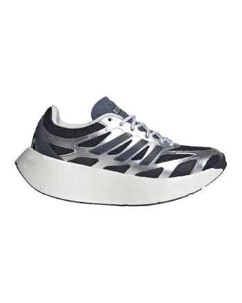 Pantofi sport cu talpa wedge Adizero Aruku, Argintiu/Bleumarin