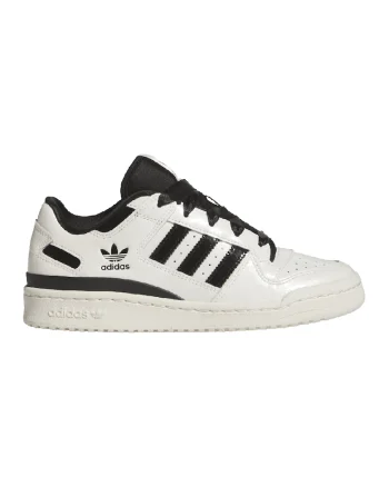 Pantofi sport din piele Forum Low CL, Alb fildes/Negru
