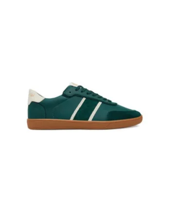 Pantofi sport barbati  13914773, Piele ecologica, Verde