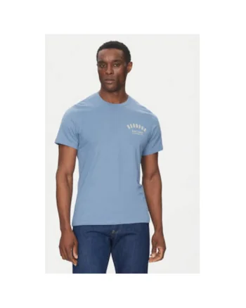 Tricou barbati  MTS0502BU27, Bumbac, Albastru, Albastru