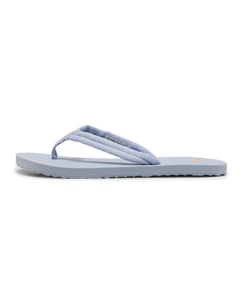 Papuci flip flop cu logo Epic, Albastru lavanda/Ocru