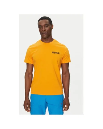 Tricou barbati  NP0A4ILXA701, Bumbac, Portocaliu, Portocaliu