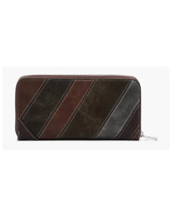 Portofel dama dark camel 25WAYP20, Maro, One Size