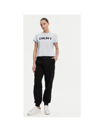 Tricou dama  DP4T1035, Bumbac, Albastru deschis, Albastru deschis
