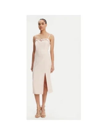 Rochie dama  CFC0122399003, Poliester, Roz, Roz