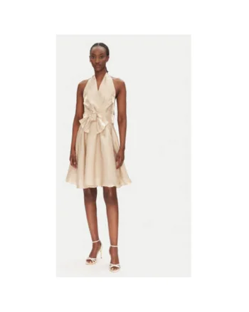 Rochie dama  CFC0124419003, Poliester, Auriu, Auriu