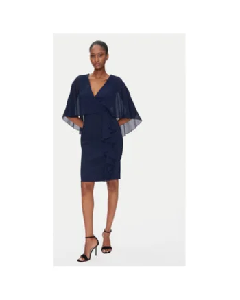 Rochie dama  CFC0123560003, Poliester, Bleumarin, Bleumarin