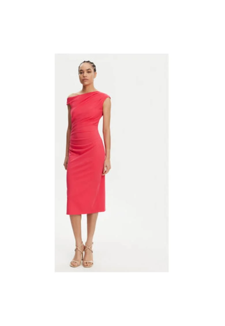 Rochie dama  CFC0123797003, Poliester, Roz, Roz