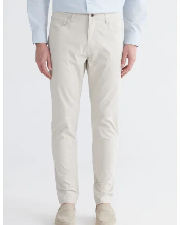 Blugi slim fit cu model uni
