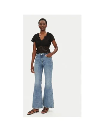 Bluza dama  241-DANSA, Poliamida/Viscoza, Negru, Negru