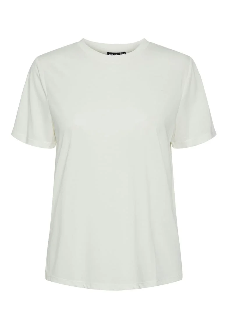 Tricou dama  17148789, Viscoza/Poliester, Alb
