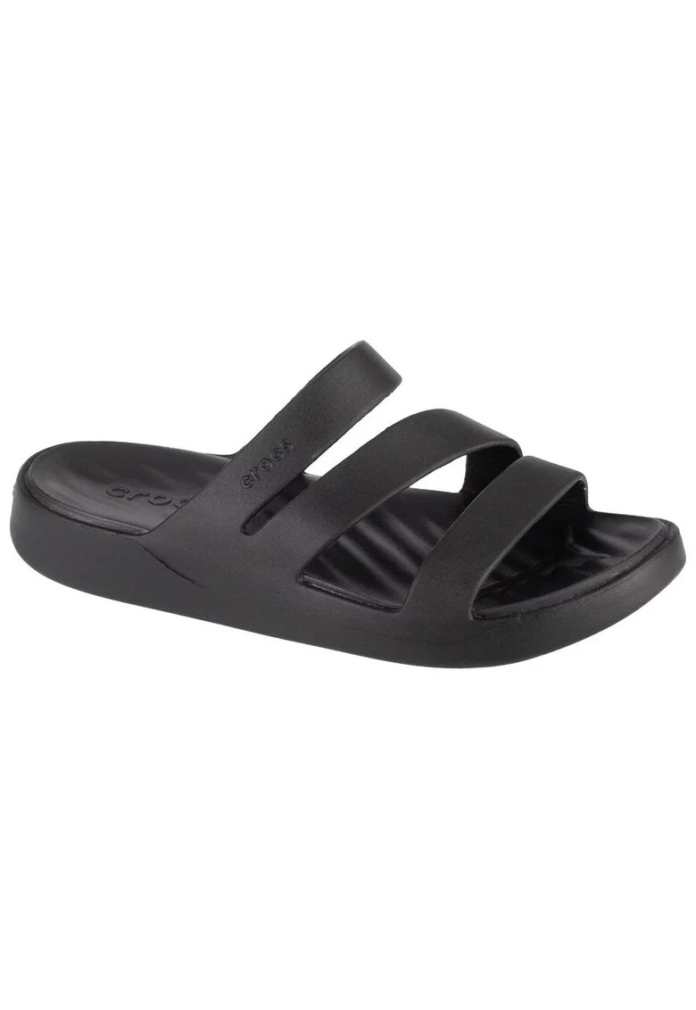 Papuci dama,  Sintetic, Negru