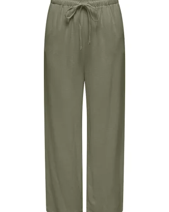 Pantaloni dama  15322263, Viscoza/In, Verde, Verde