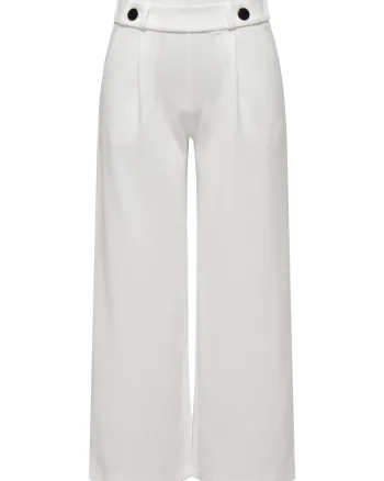 Pantaloni dama  15208430, Poliester/Elastan, Alb, Alb