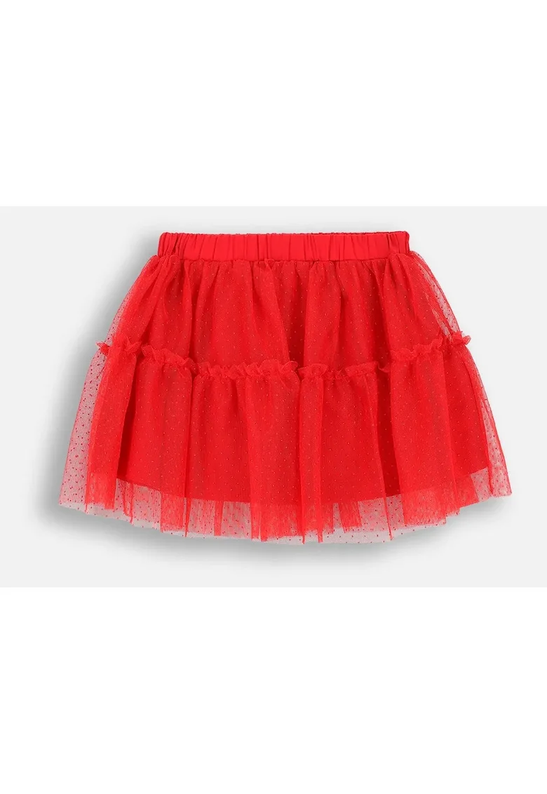 Fusta mini din tul