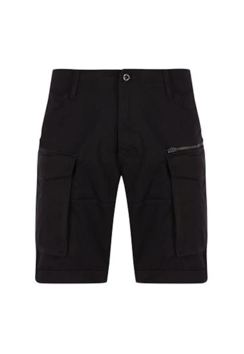 Pantaloni scurti barbati G Star Raw, D08566-5126, Bumbac, Negru, Negru