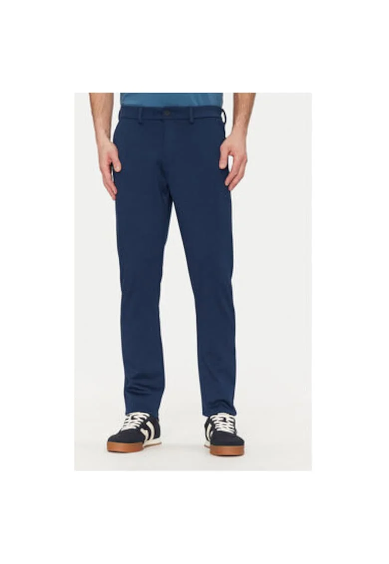 Pantaloni barbati  20717828, Poliester/Viscoza, Albastru, Albastru