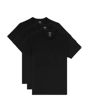 Set de tricouri de bumbac - 3 piese, Negru