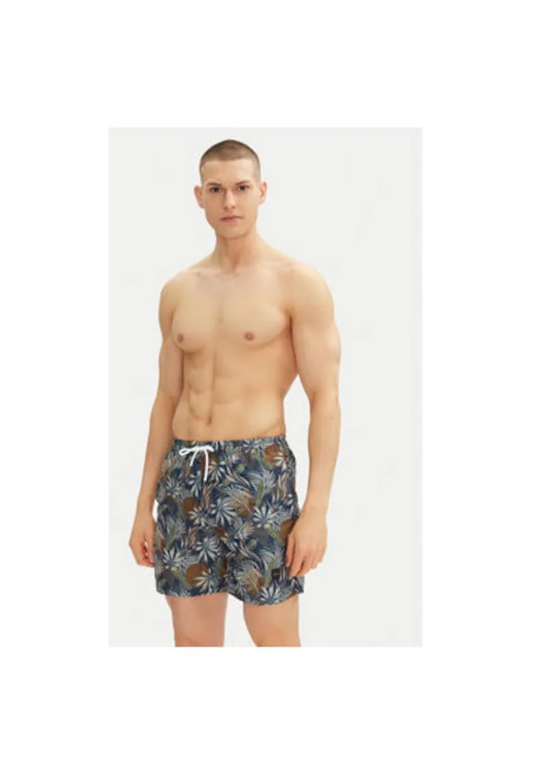 Pantaloni scurti de baie barbati  INSANDRINO 70-896, Poliester, Multicolor, Multicolor