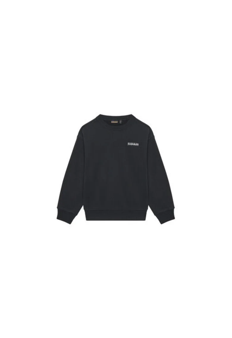 Bluza baieti  NP0A891B9411, Bumbac/Poliester, Negru, Negru