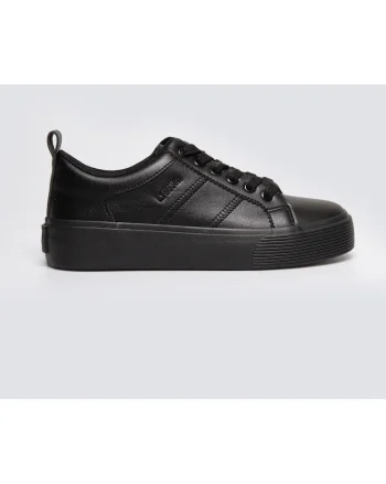 Pantofi sport din piele ecologica, Negru