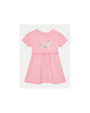 Rochie fete  736116-00, Bumbac/Poliester, Roz, Roz