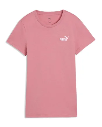 Tricou de bumbac ESS Small No. 1, Rosu pastelat