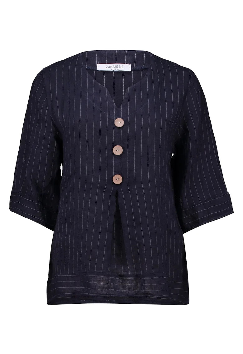 Bluza regular fit cu nasturi