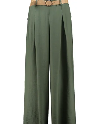 Pantaloni uni palazzo