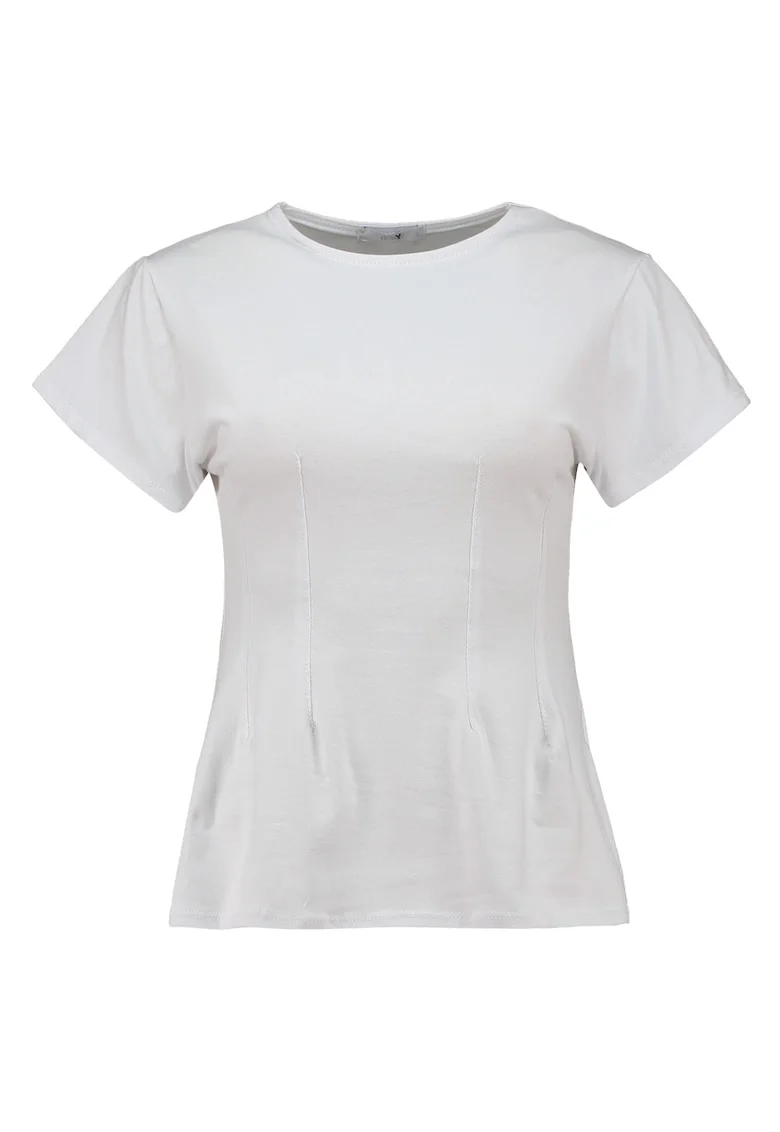 Tricou uni din amestec de bumbac Toni