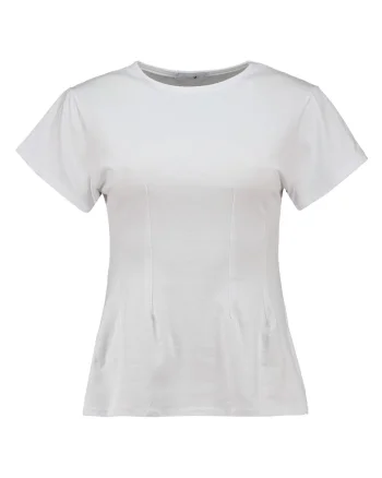 Tricou uni din amestec de bumbac Toni