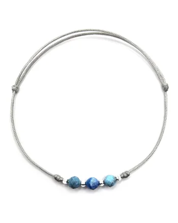 Bratara handmade, ajustabila, din argint 925,  pietre sempretioase turcoaz, multicolor