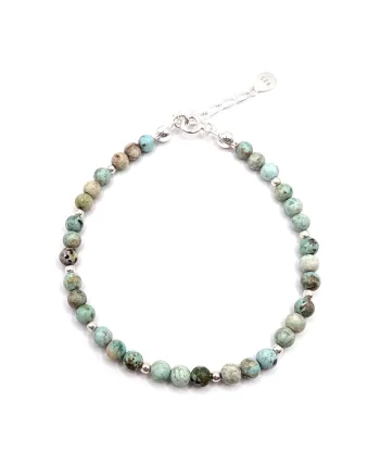 Bratara handmade, ajustabila, din argint 925,  pietre semipretioase turcoaz natural Peru, multicolor, max. 20.00 cm