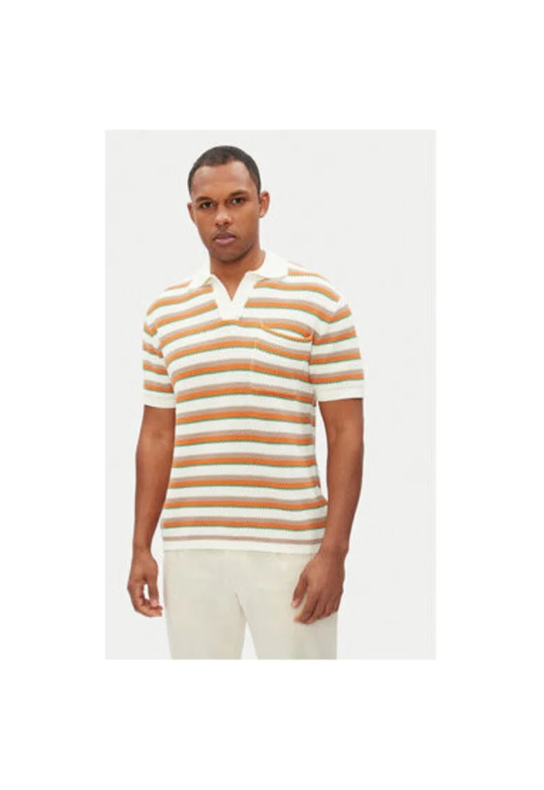 Tricou polo barbati  PM702510, Bumbac, Bej, Bej