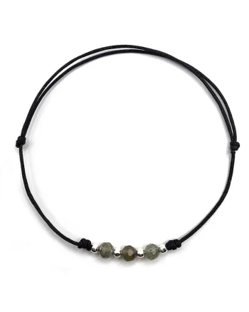 Bratara handmade, ajustabila, din argint 925,  pietre sempretioase peridot, multicolor