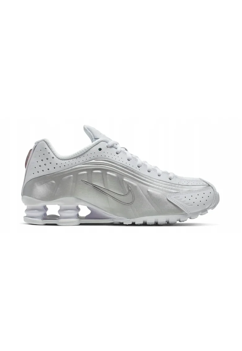 Pantofi sport cu amortizare si piele eco SHOX R4