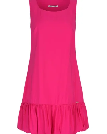 Rochie scurta fara maneci cu decolteu rotund
