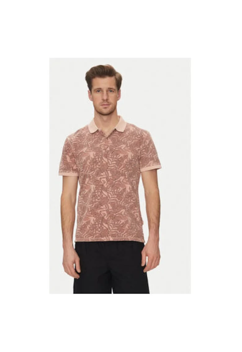 Tricou polo barbati  20718251, Bumbac, Roz, Roz