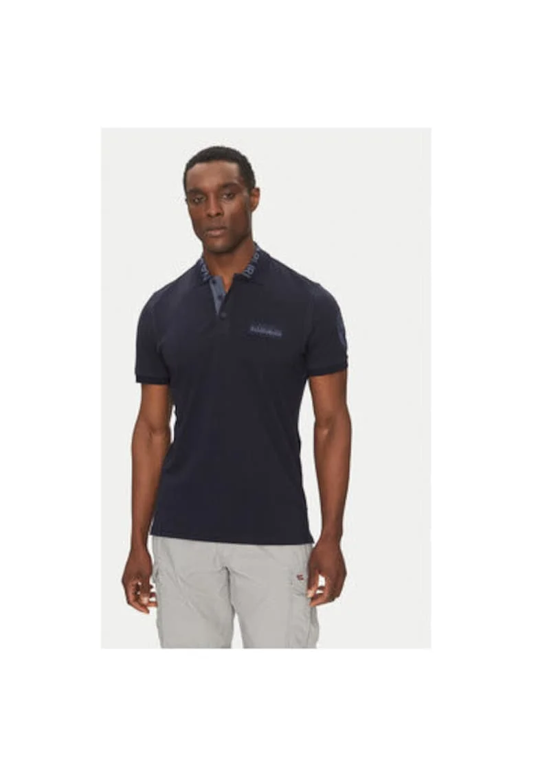 Tricou polo barbati  NP0A4IN91761, Bumbac, Bleumarin, Bleumarin