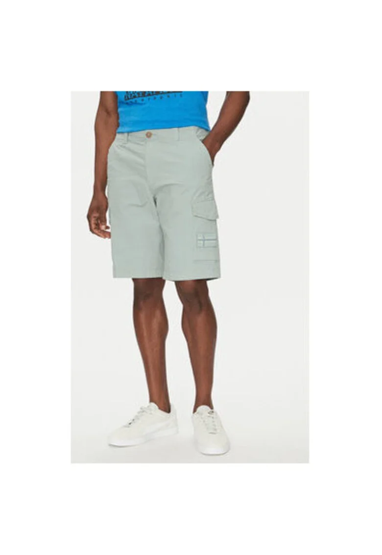 Pantaloni scurti barbati  NP0A4HOSG1X1, Bumbac, Verde, Verde