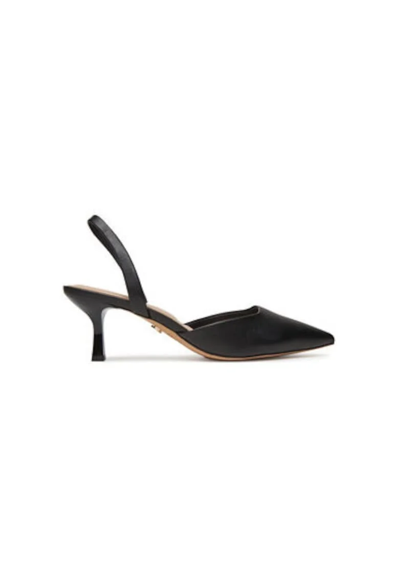 Sandale dama  13711883, Piele ecologica, Negru, Negru