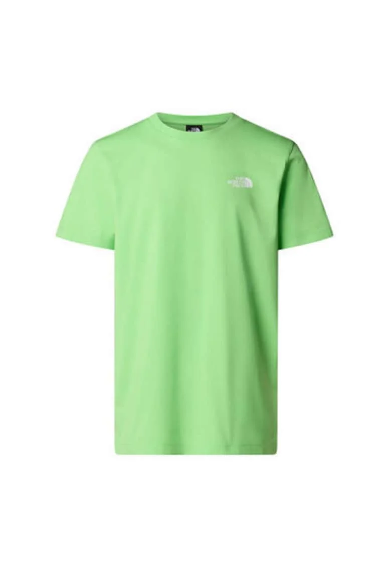 Tricou barbati  NF0A87NG6II1, Bumbac/Poliester, Verde, Verde