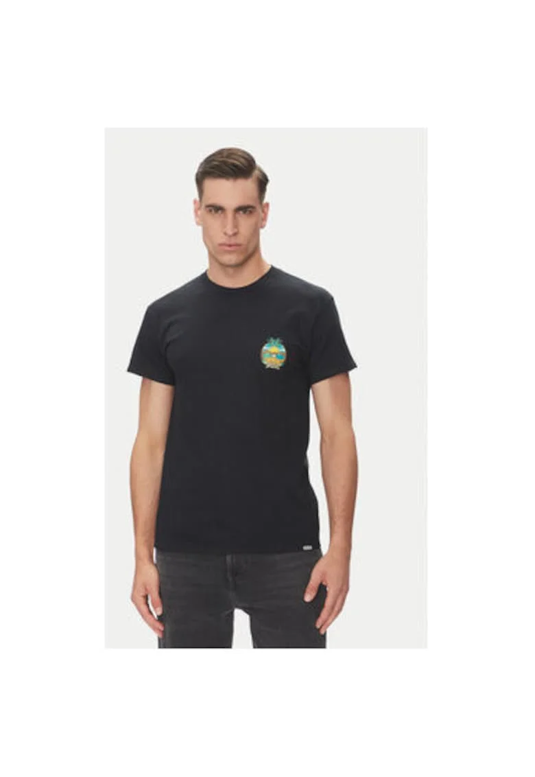 Tricou barbati  4130003782, Bumbac, Negru, Negru