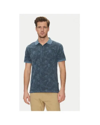 Tricou polo barbati  20718251, Bumbac, Albastru, Albastru