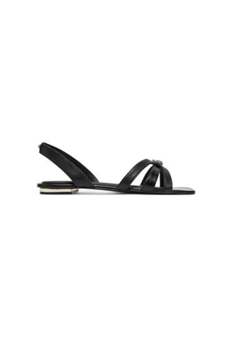 Sandale dama  13917623, Piele ecologica, Negru, Negru